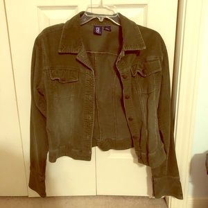 Hunter green corduroy jacket
